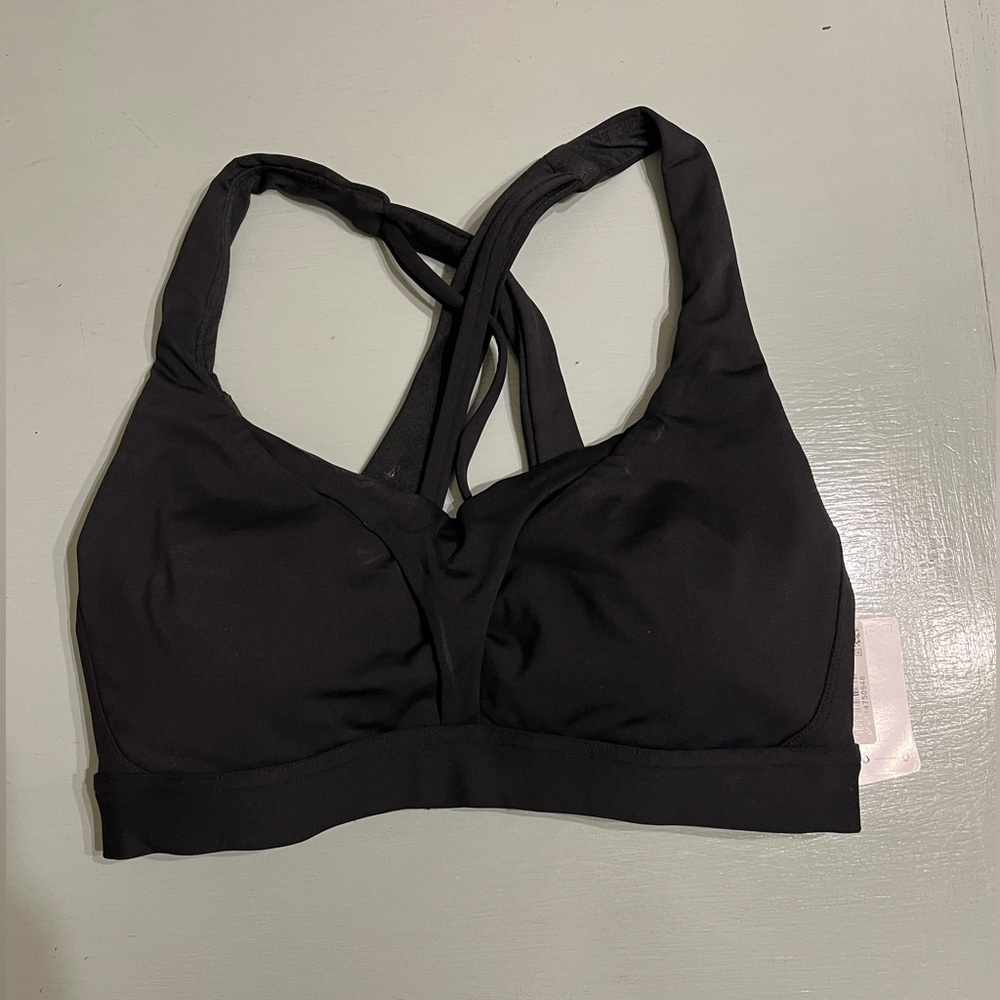 Lululemon stash it all bra, black, size 6